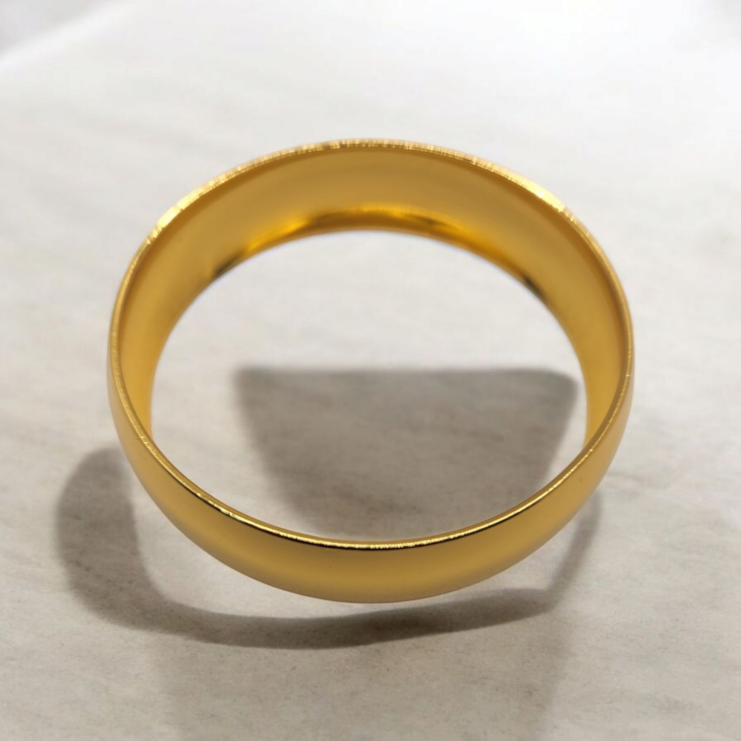 18k gold-plated bangle