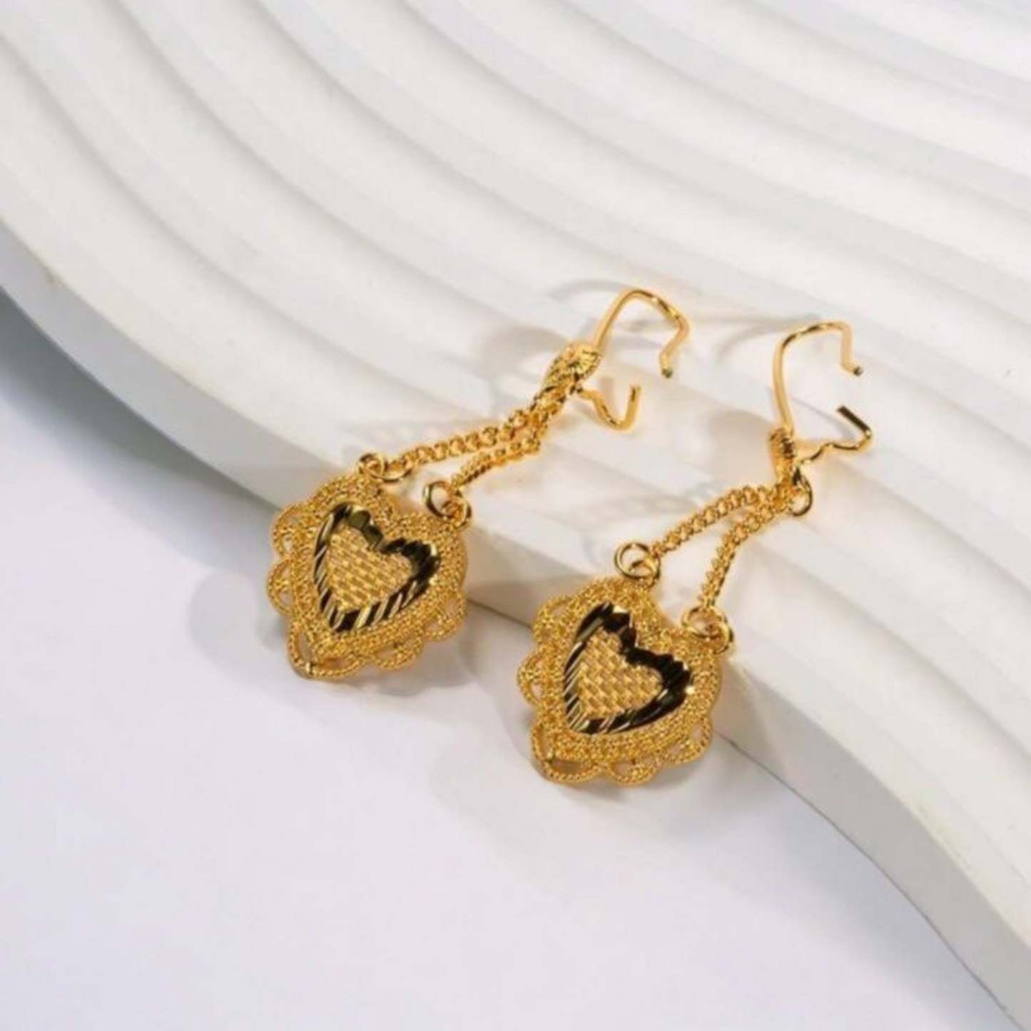 24k gold plated jewelry set
