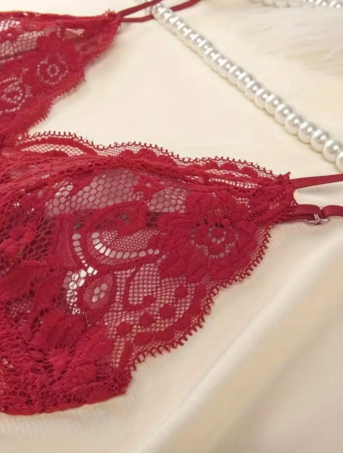 Elegant floral slip lace slip sleep wear for woman