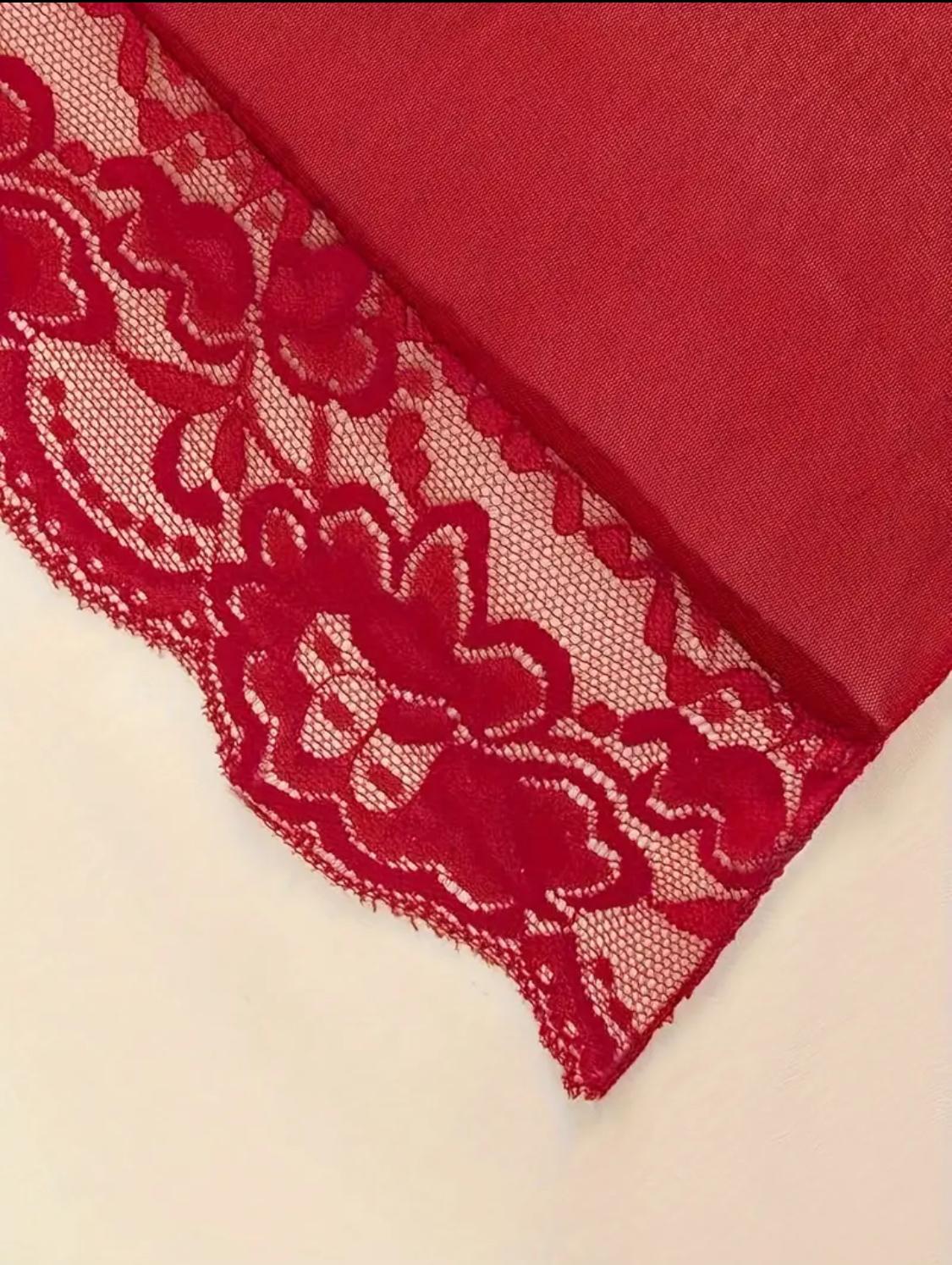 Elegant floral slip lace slip sleep wear for woman