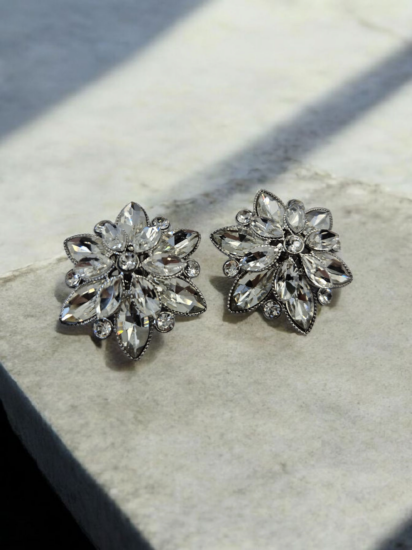 Flower earrings