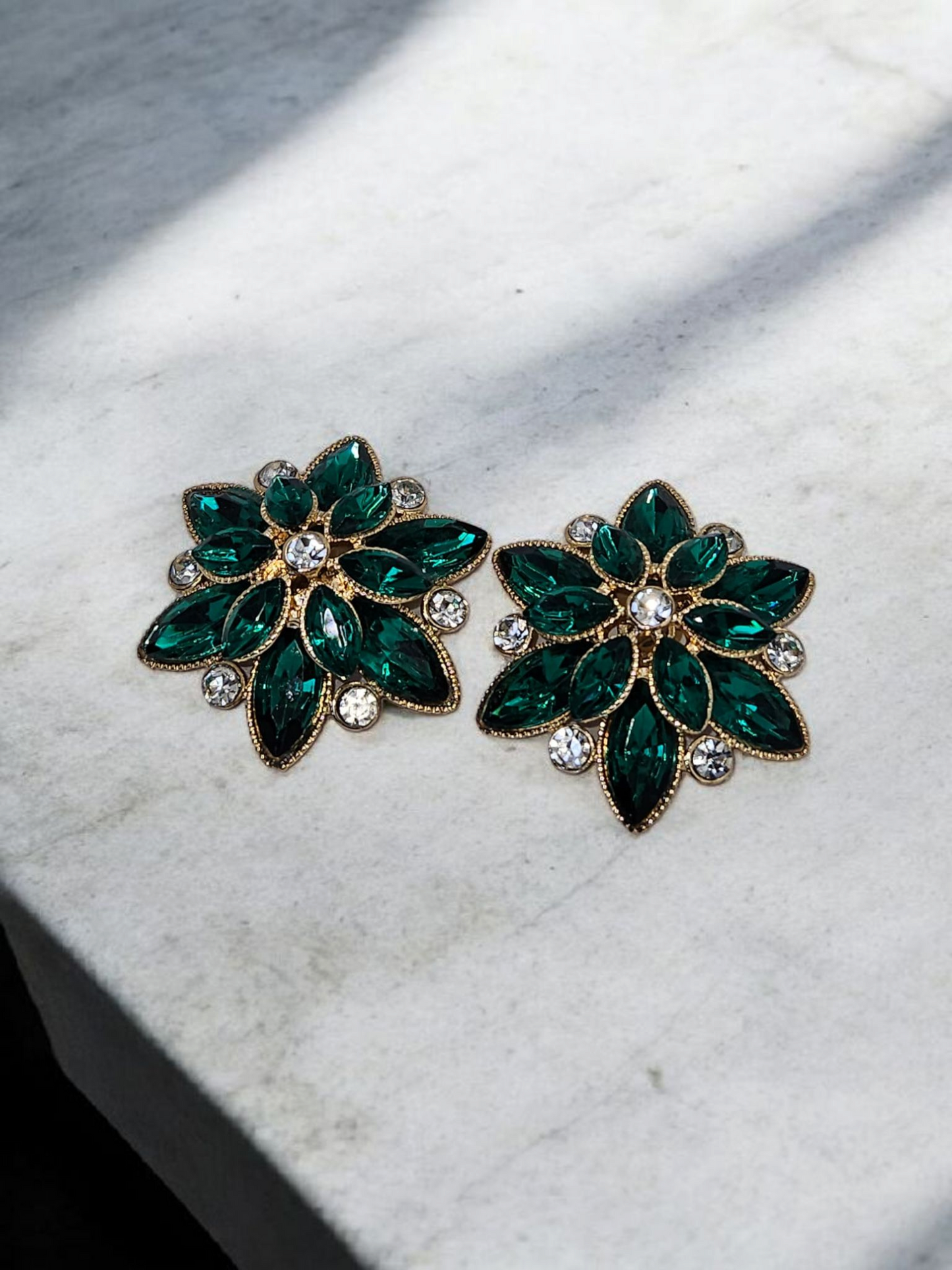 Flower earrings