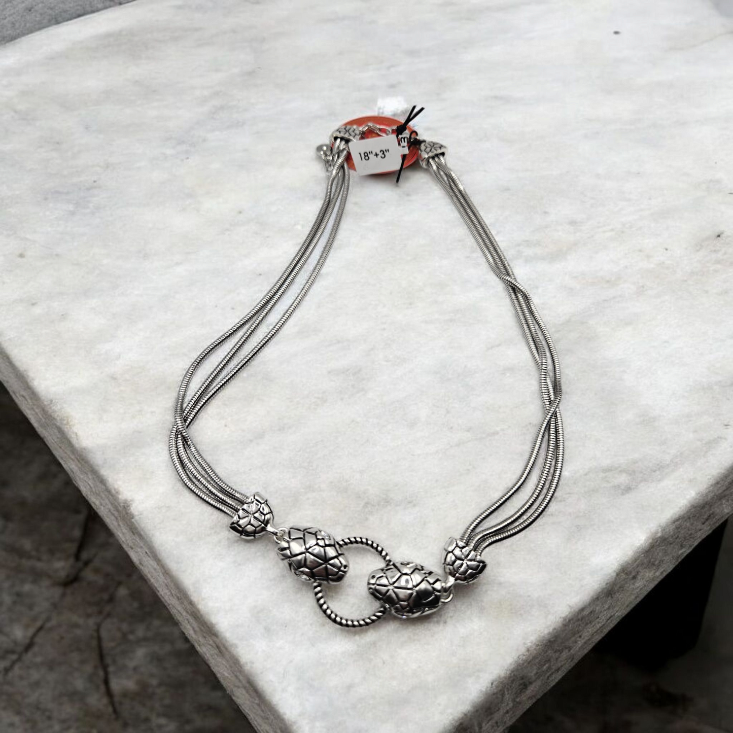 Snake magnetic necklace set